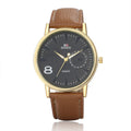 Luxury Quartz Watches Men'S Leather Watches Casual Watches