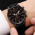 Geneva Men'S Watch Leather Watch