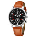 Geneva Men'S Watch Leather Watch