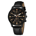 Geneva Men'S Watch Leather Watch