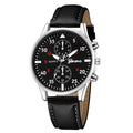 Geneva Men'S Watch Leather Watch